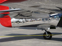 N4132A @ CMA - 1944 North American/Aero Classics P-51D MUSTANG, Rolls Royce V-1650-7 Merlin 1,695 Hp, Limited class, retractible tail gear - by Doug Robertson