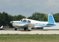 N99WK @ KOSH - Mooney M20C - by Mark Pasqualino