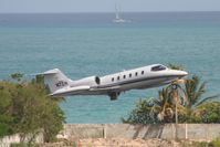 N7ZH @ TNCM - Departing runway28 on a lifeguard flight to Curacao