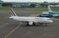 F-GFKM @ EHAM - in new Air France colours.