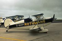 G-BADY @ EGDR - Rothmans aerobatic team Pitts S-2A at the 1974 Culdrose Airshow. - by Peter Nicholson