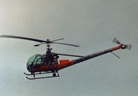 XS166 @ EGDR - Hiller HT.2 of 705 Squadron at the 1974 Culdrose Airshow. - by Peter Nicholson
