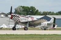 N351BD @ KOSH - North American P-51D - by Mark Pasqualino