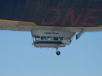 N10A @ KSMO - N10A's pilot giving a friendly wave while passing over RWY 21 - by Torsten Hoff