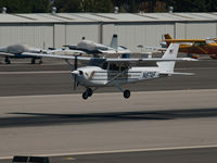 N67AF @ KSMO - N67AF arriving on RWY 21 - by Torsten Hoff