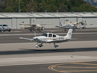 N711PZ @ KSMO - N711PZ arriving on RWY 21 - by Torsten Hoff