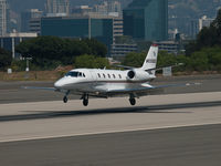N630QS @ KSMO - N630QS arriving on RWY 21 - by Torsten Hoff