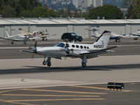 N425KD @ KSMO - N425KD arriving on RWY 21 - by Torsten Hoff