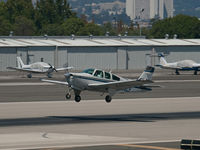 N390LF @ KSMO - N390LF departing from RWY 21 - by Torsten Hoff