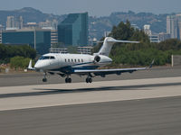 N536FX @ KSMO - N536FX arriving on RWY 21 - by Torsten Hoff