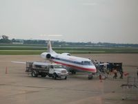 N813AE @ KEVV - At gate A1 between flights - by Kurt M. Weber