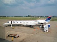 N562RP @ KEVV - At gate between Delta Connection/Chautauqua No. 6028 from KCVG and No. 6038 to KCVG - by Kurt M. Weber