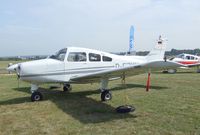 D-EJVU @ EDKB - Beechcraft A23-24 Musketeer Super III at the Bonn-Hangelar centennial jubilee airshow