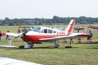 D-EDKB @ EDKB - Piper PA-28-235 Cherokee C at the Bonn-Hangelar centennial jubilee airshow