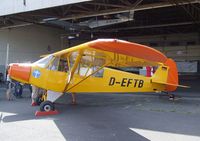 D-EFTB @ EDKB - Piper PA-18-95 Super Cub at the Bonn-Hangelar centennial jubilee airshow