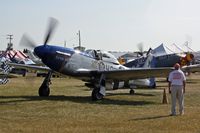 N5427V @ OSH - 1944 North American F-51D, c/n: 44-74942 - by Timothy Aanerud