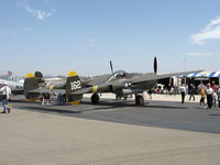 N138AM @ CMA - 1943 Lockheed P-38J LIGHTNING '23 Skidoo', two Allison V1710-89/91 1,425 Hp each. - by Doug Robertson