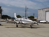 N552WM @ CMA - 1977 Cessna 340A, two Continental TSIO-520-NB 310 Hp each, turbocharged & fuel-injected, pressurized - by Doug Robertson