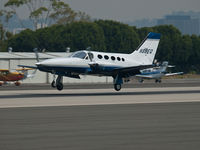 N88EQ @ KSMO - N88EQ arriving on RWY 21 - by Torsten Hoff
