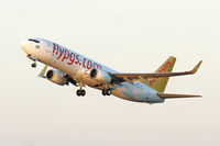TC-AAR @ LOWL - Pegasus Airlines B737-86N after take off on RWY 09 - by Janos Palvoelgyi