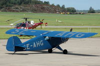 SE-AHG @ ESGP - The only flying Götaverken GV-38 taxying at Göteborg Säve airport, Sweden. - by Henk van Capelle