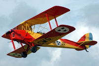SE-CWG @ ESGP - Tiger Moth flying at Gothenburg City Airports air show. - by Henk van Capelle