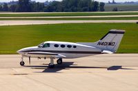 N401WD @ CID - Taxiing out later in the day