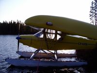C-FUOS - Sunset at Lac Victor - by Sylvain Luneau