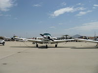 N480S @ CMA - 1967 Rockwell Aero Commander 200D (Meyers 200 Follow-on) , Continental IO-520 285 Hp - by Doug Robertson