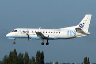 G-LGNN @ EGBB - Loganair / Flybe Saab 340 at Birmingham UK - by Terry Fletcher
