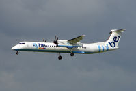 G-ECOO @ EGBB - Flybe Dash 8  at Birmingham UK - by Terry Fletcher