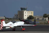 N131SB @ LMML - taxing to rwy 23 - by vgm