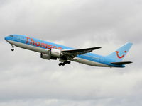 G-OBYI @ EGCC - Thomson - by Chris Hall