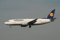 D-ABEB @ EBBR - flight LH4602 is descending to rwy 20