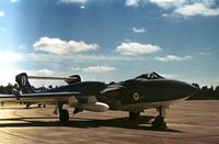XJ572 @ GREENHAM - The Royal Naval Yard at Sydenham's Sea Vixen attended the 1973 Intnl Air Tattoo at RAF Greenham Common. - by Peter Nicholson
