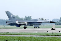 J-212 @ EHLW - first F-16 firghter for the Dutch AF
