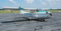 N36AF @ KDAN - 1977 Cessna R182 in Danville Va. - by Richard T Davis