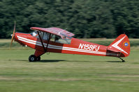 N158FJ @ EBDT - landing at Diest - by Joop de Groot