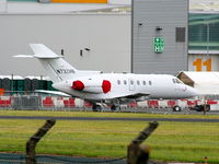 N732HB @ EGNR - Hawker Beechcraft Corp - by Chris Hall