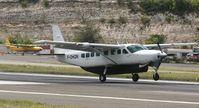 F-OHQN @ TNCM - landing runway 10 - by daniel jef