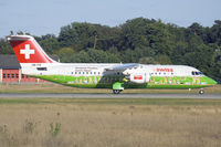 HB-IYS @ EDDF - nice advertising - by FBE