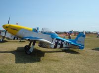 N151TA @ KOSH - T-51 Mustang