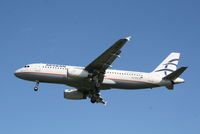 SX-DVS @ EBBR - arrival of flight A3 620 to rwy 25R