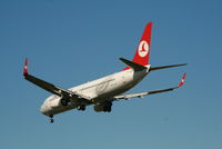 TC-JGP @ EBBR - flight TK1937 is descending to rwy 25R