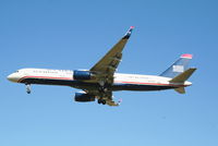 N203UW @ EBBR - arrival of flight US750 to rwy 25R - by Daniel Vanderauwera