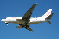 TS-IOQ @ EBBR - flight TU8364 is descending to rwy 25R