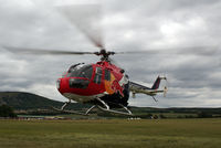 D-HTDM @ LOAS - Flying Bulls Eurocopter BO-105CBS-4