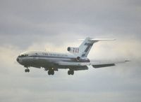 VH-TJB @ YMEN - Boeing 727 VH-TJB approaching Essendon early 60's. From a colour transparency. - by red750
