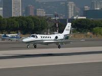 N22UL @ KSMO - N22UL arriving on RWY 21 - by Torsten Hoff
