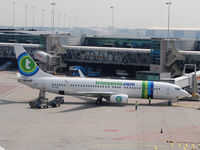 PH-HZC @ EHAM - From viewing terrace - by Noel Kearney